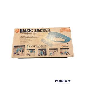 New Black & Decker Scumbuster Cordless Wet Scrubber S100, Box Faded Never Opened